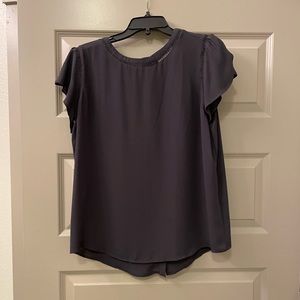 Loft Grey Button back blouse